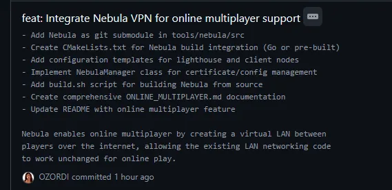 LibertyRecomp VPN Commit